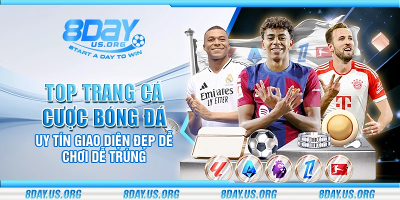 Top trang cá cược bóng đá uy tín giao diện đẹp dễ chơi dễ trúng