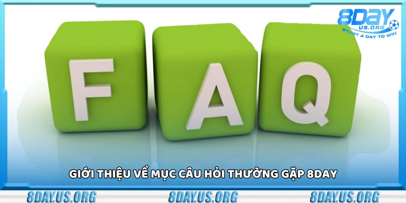 Tổng quan về mục câu hỏi thường gặp 8Day