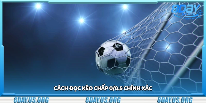 Chi tiết cách đọc kèo chấp 0/0.5 chính xác