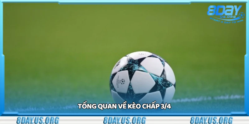 Giới thiệu về kèo chấp 3/4