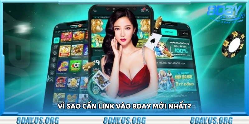 Lý do cần cập nhật link vào 8day mới nhất