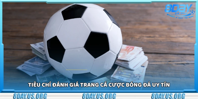 Một vài tiêu chí đánh giá trang cá cược bóng đá uy tín